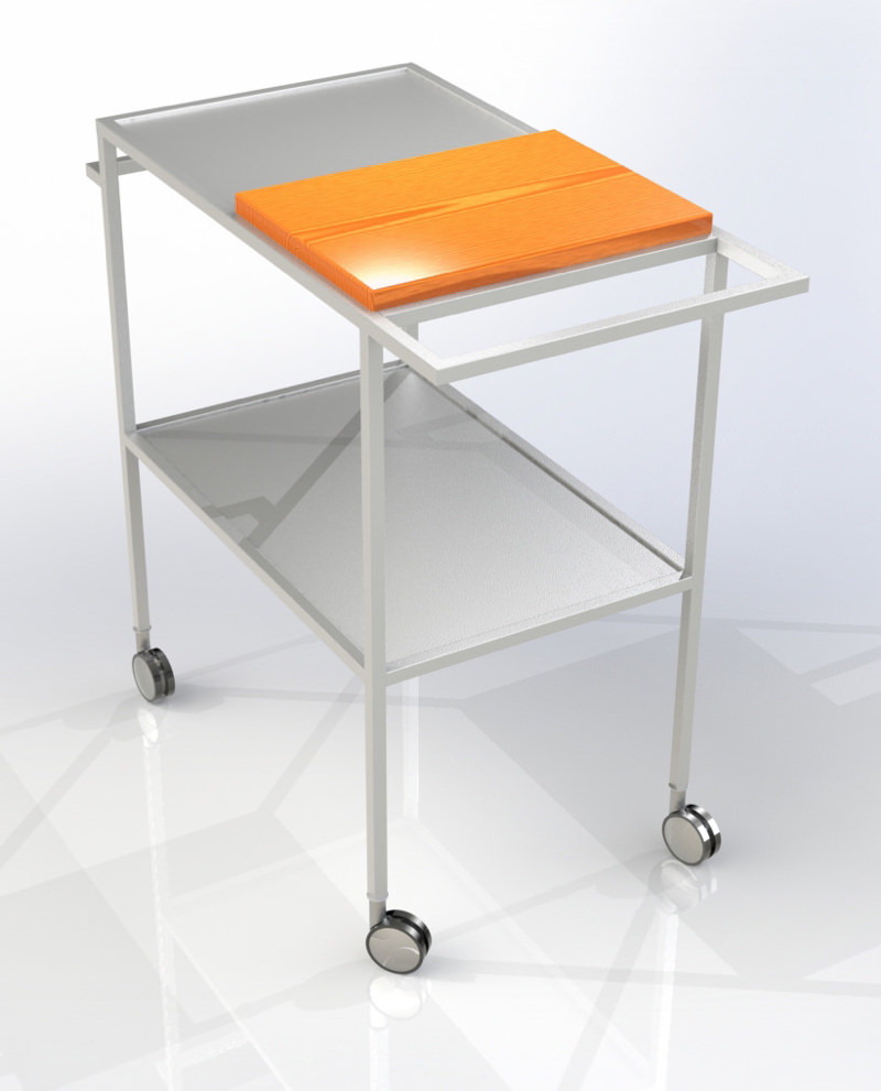 Carrello piano tagliere - GPS Inox - Rustico - cod 0MGGPC0002