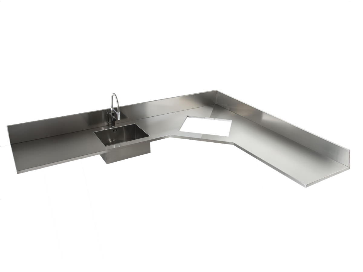 Piano angolare - GPS Inox